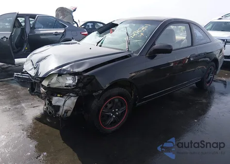 2004 Honda Civic Vp из США, поврежденный, VIN 1HGEM22364L078074